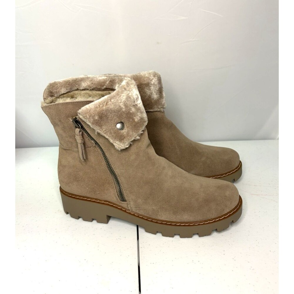 BareTraps Wyoming Boots Taupe Suede Leather Women’s Size 11 M New in Box